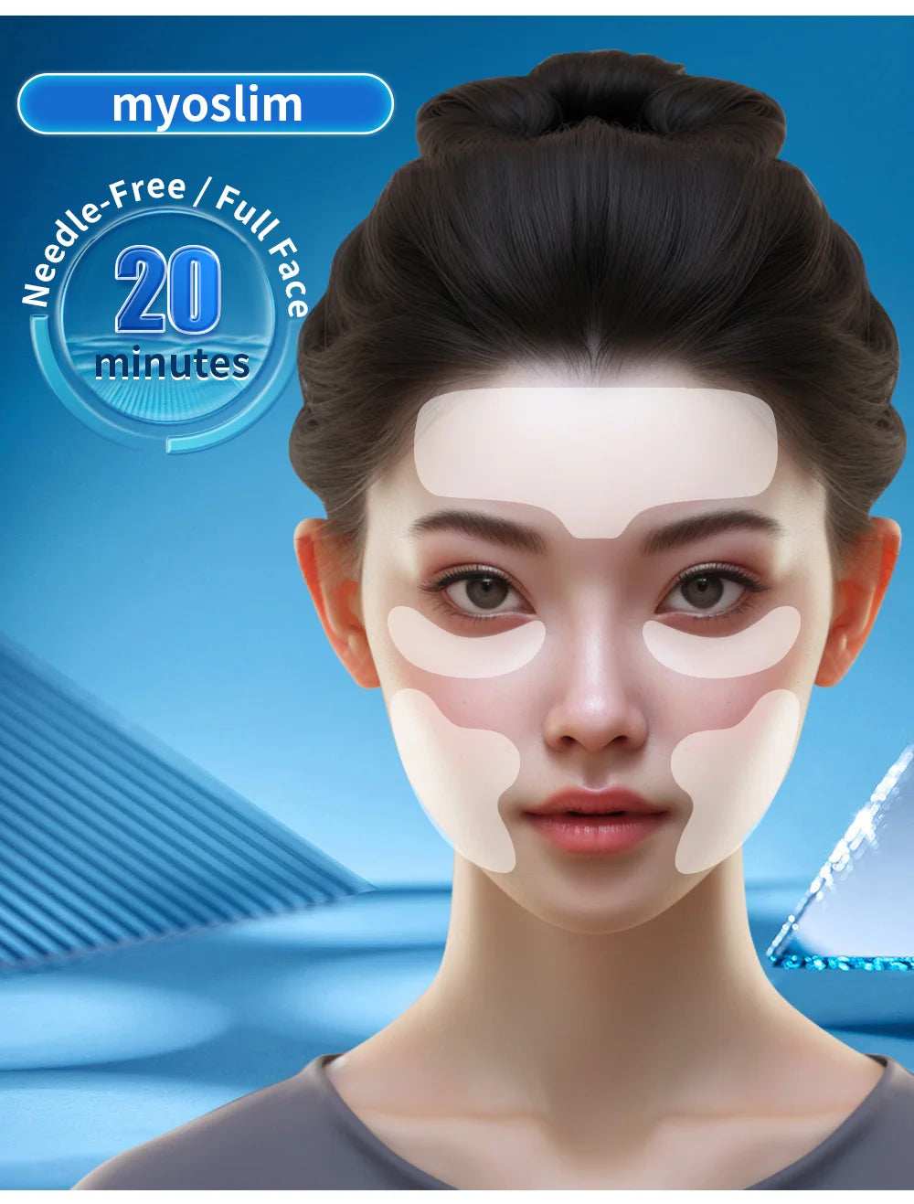 Professional EMS Face Lifting Machine Face Sculpting EMSWrinkle Removal RF Skin Tightening Stimulato