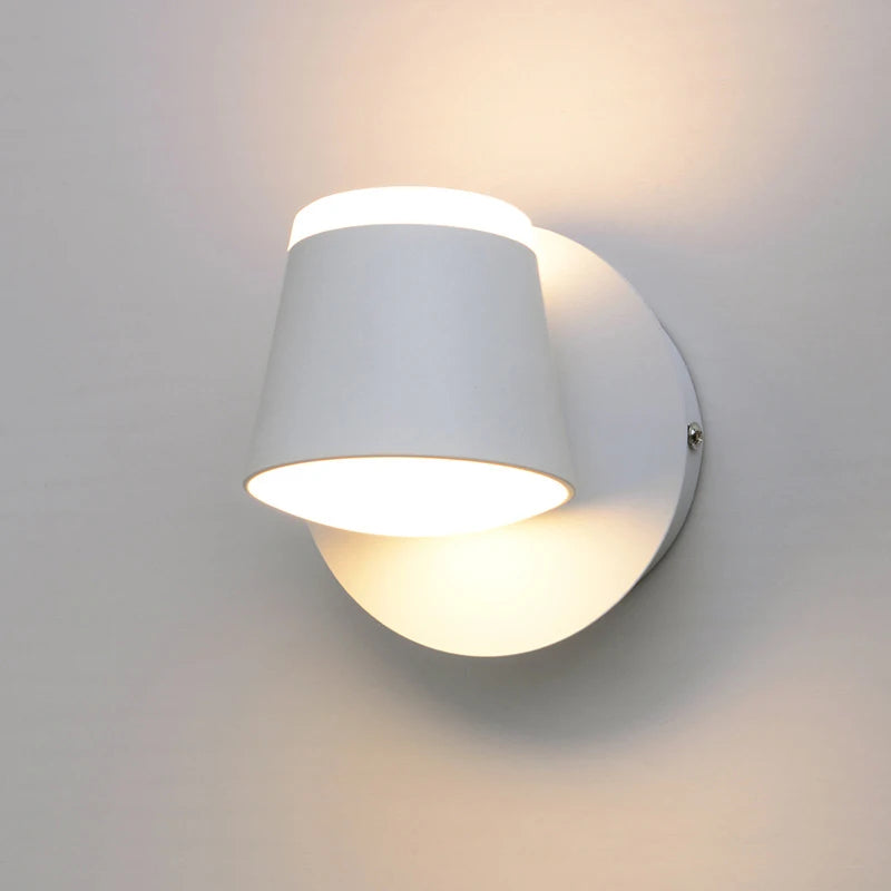 Indoor Home 8W LED Wall Light Wall Mounted Rotation Ceiling LED Wall Lamp Aisle Corridor Living Room Bedroom Reading Lights