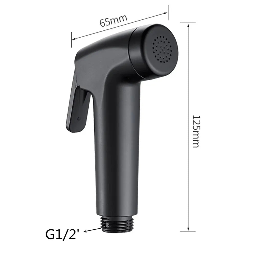 Toilet Douche Bidet Head Handheld Hose Spray Sanitary Shattaf Kit Shower Handheld Toilet Bidet Faucet Sprayer Shower Nozzle