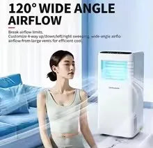 Portable Air Conditioners 8000 Btu 3 in 1 Portable Cooling AC with Dehumidifier Floor Air Conditioner for Home