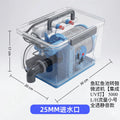 W5-fully automatic backwash filter fish pond fish tank rotary drum microfiltration machine 200 mesh filter screen gray 5000l/h