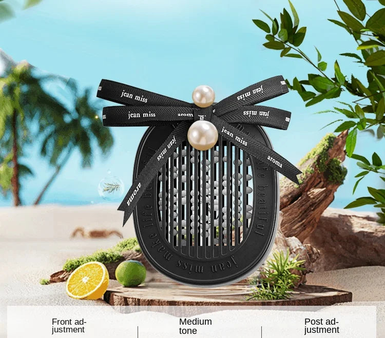 Car Fragrance Diffuser Natural Scented Car Perfume Pendant Decorate long-lasting aromatherapy fragrance piece car deodorization