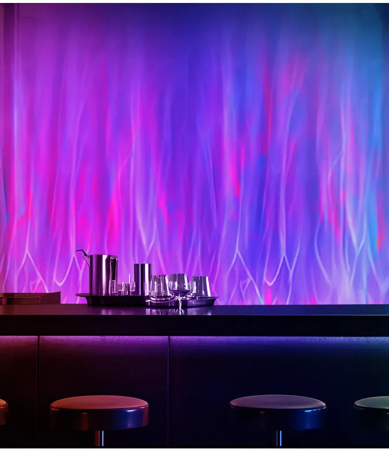 Water Ripple Lights, LED Ripple Wall Washers, Bar Ambient Lights