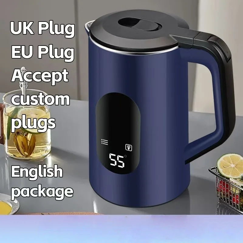 Best-Selling Custom Electronic Home Electric Kettle Factory Wholesale Automatic Power-Off Feature for Household Use