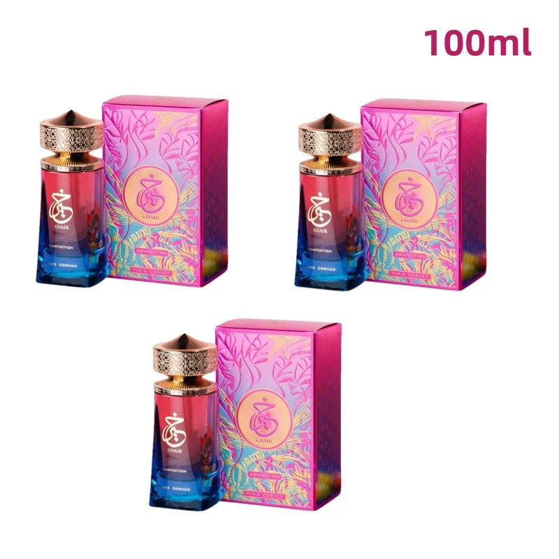Sweet Confectionery Women's Perfume Unisex 100ml Sweet Fruity, Blossom, Sandalwood Gourmand Fragrance Long-Lasting Scent