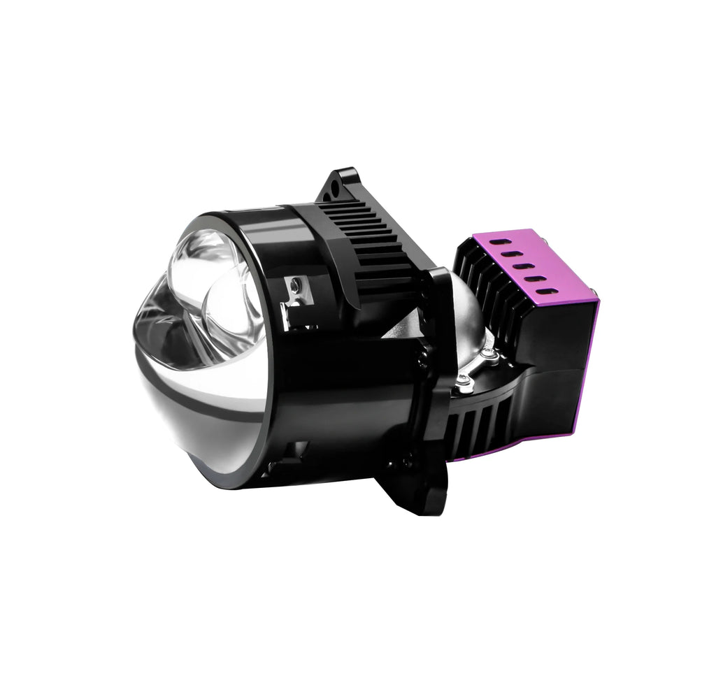 2 12V/24 100W 6000K dual laser LED projection lenses fog lights high beam and low beam waterproof automotive parts universal