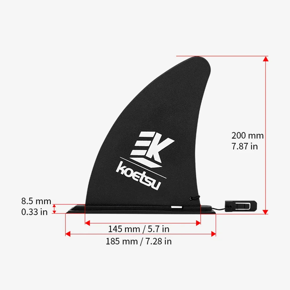 Slide-in Surfboard Fin Detachable Surf Plate Stand Up Paddle Board Stabilizer Racing Fins Water Sports Surfing Board Accessory