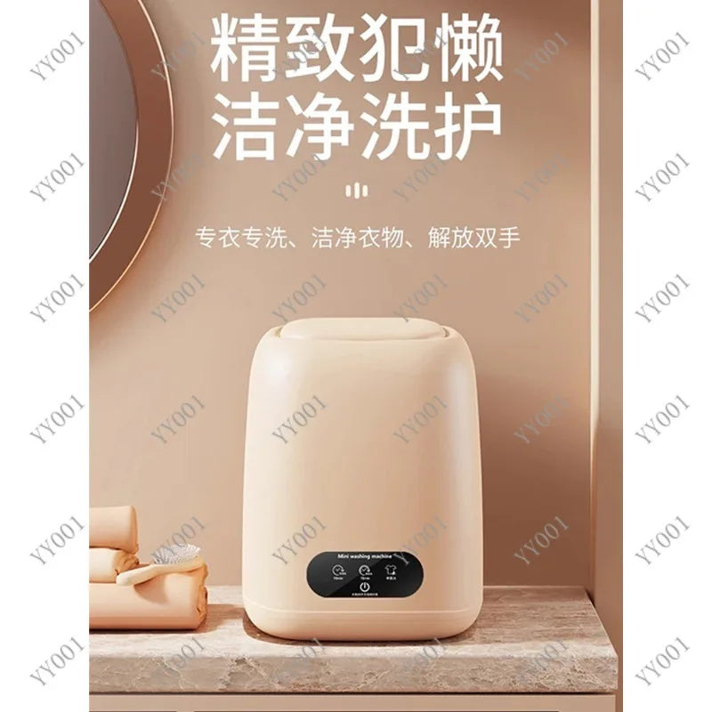 Portable Mini Washing Machine USB Rechargeable Wireless Underwear Socks Cleaner Home Travel Laundry Tool