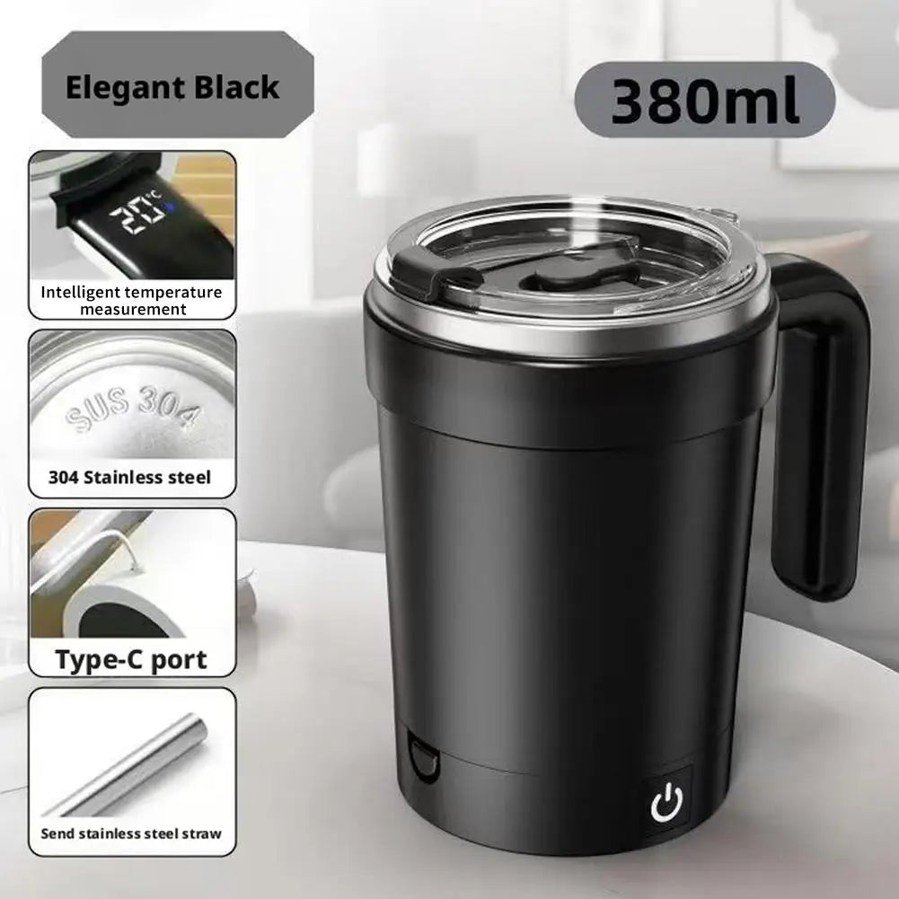 Automatic Coffee Stirring Cup Magnetic Tumbler Rotating Stirring Cup Electric Portable Coffee Cup Kitchen Accessories