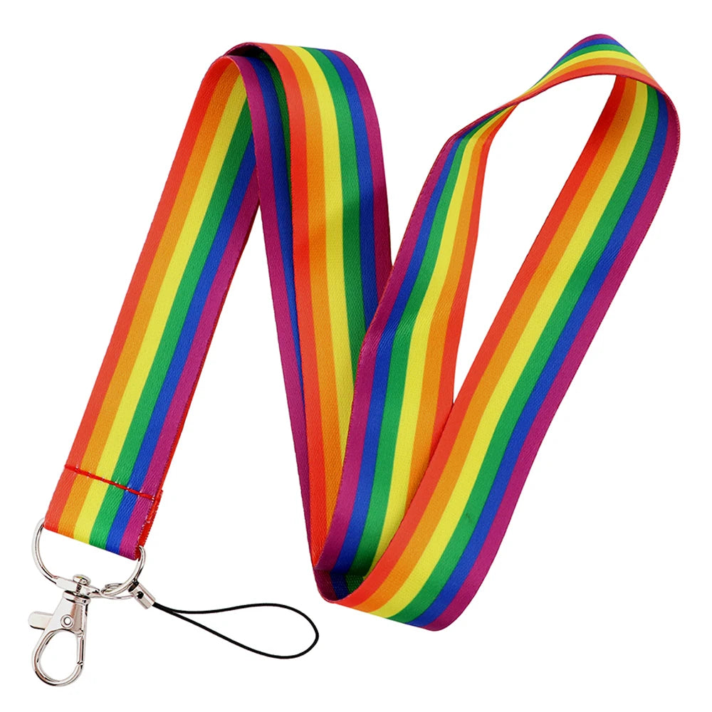 100 Designs Cute Art Lanyard for Keys Chain Badge Holder ID Credit Card Pass Hang Rope Lariat Mobile Phone Charm Accessories