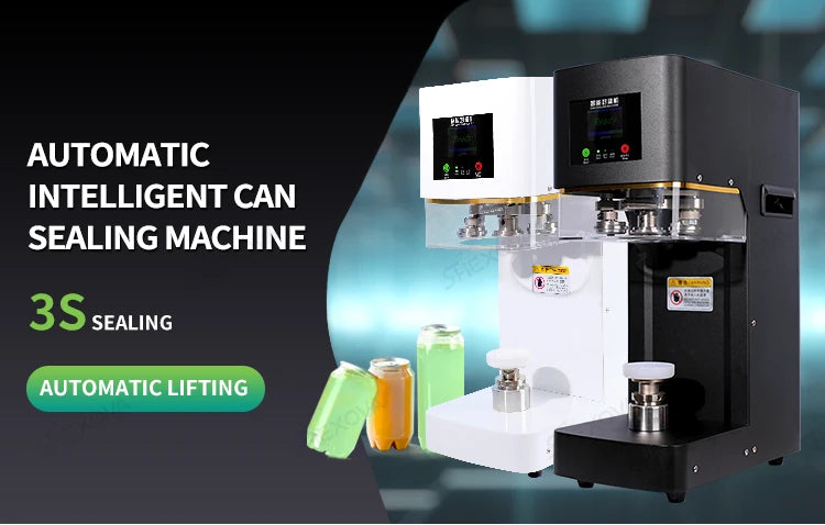 Automatic non-rotating can sealing machine Commercial can  Sealing machine Beverage polyester can