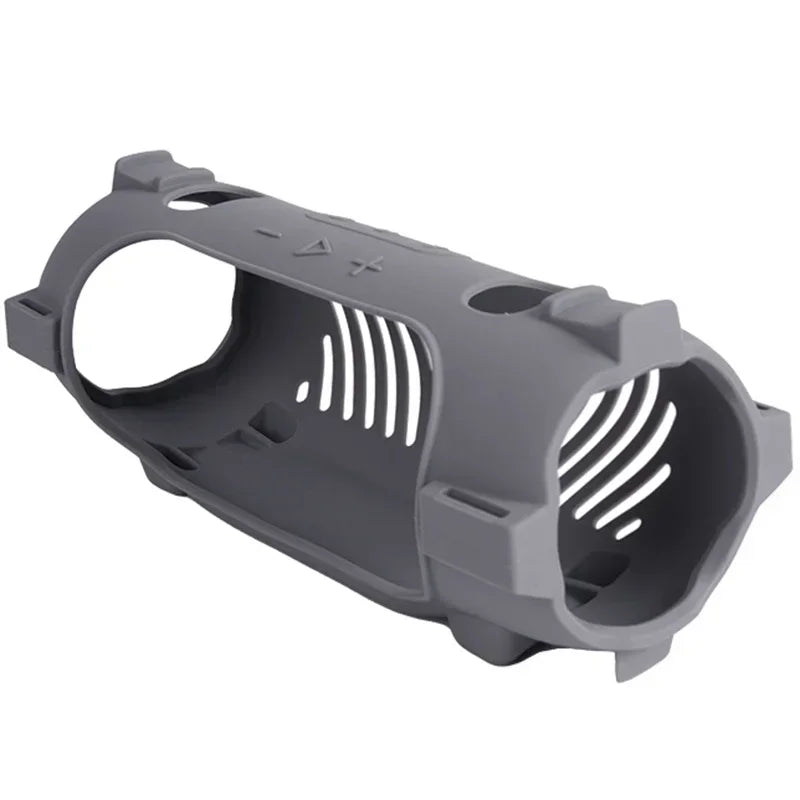 Newest Soft Silicone Case Cover Skin With Strap Carabiner for JBL Charge 6 Portable Waterproof Wireless Bluetooth Speaker