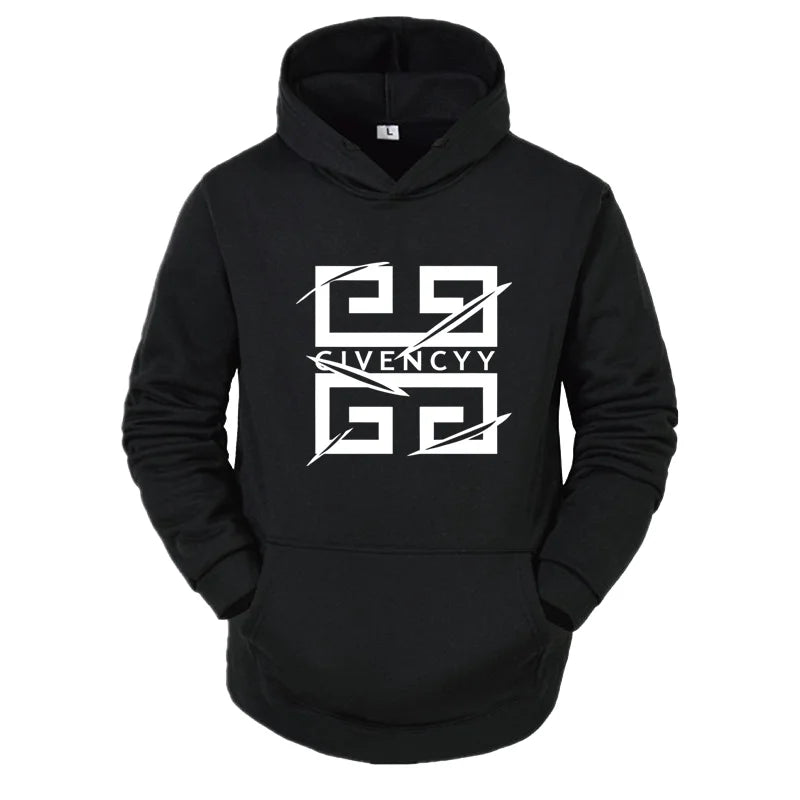 Autumn/Winter Men's 2025 Fashion Fun Pattern Printed Harajuku y2k Hoodie Casual Street Women's Fashion Street Outdoor Hoodie
