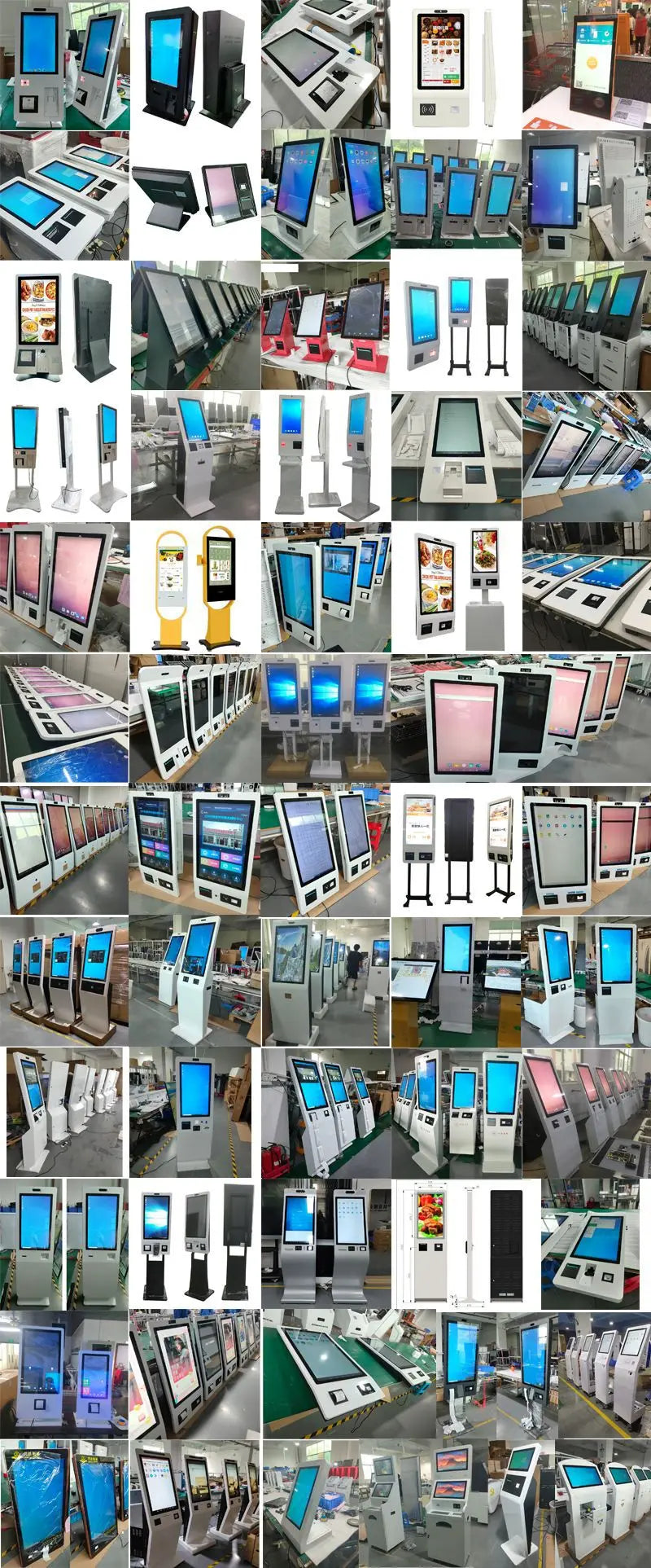 Hot selling：21.5 24 32 Inch Interactive Self-Service Payment Kiosk Automatic Touch Screen Kiosk SDK for Restaurant Self-Ord