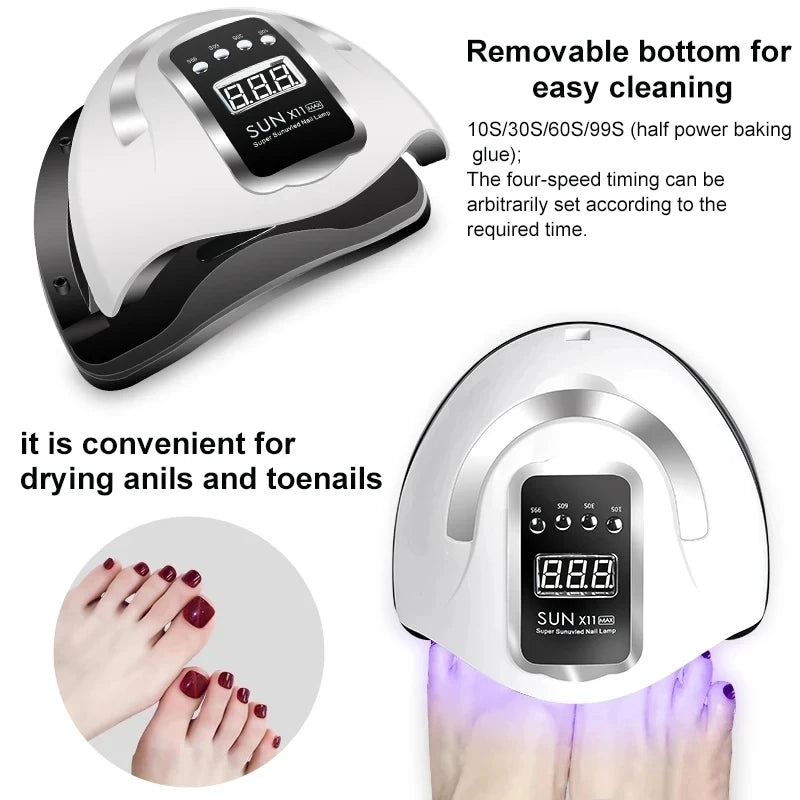 Professional Nail Dryer Lamp Infrared Sensor LED Manicure Lamp for Quick Curing All UV Gel Nail Polish Nail Drying Salon Tools