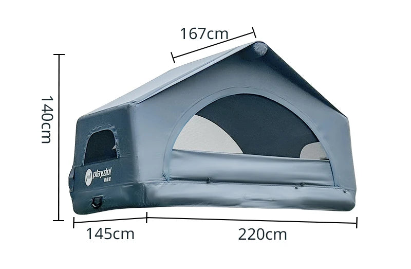 Tent Glamping Tent  Portable Glamping Outdoor Tents Rooftop 4x4 Camping Suv Car Portable Inflatable Roof Top