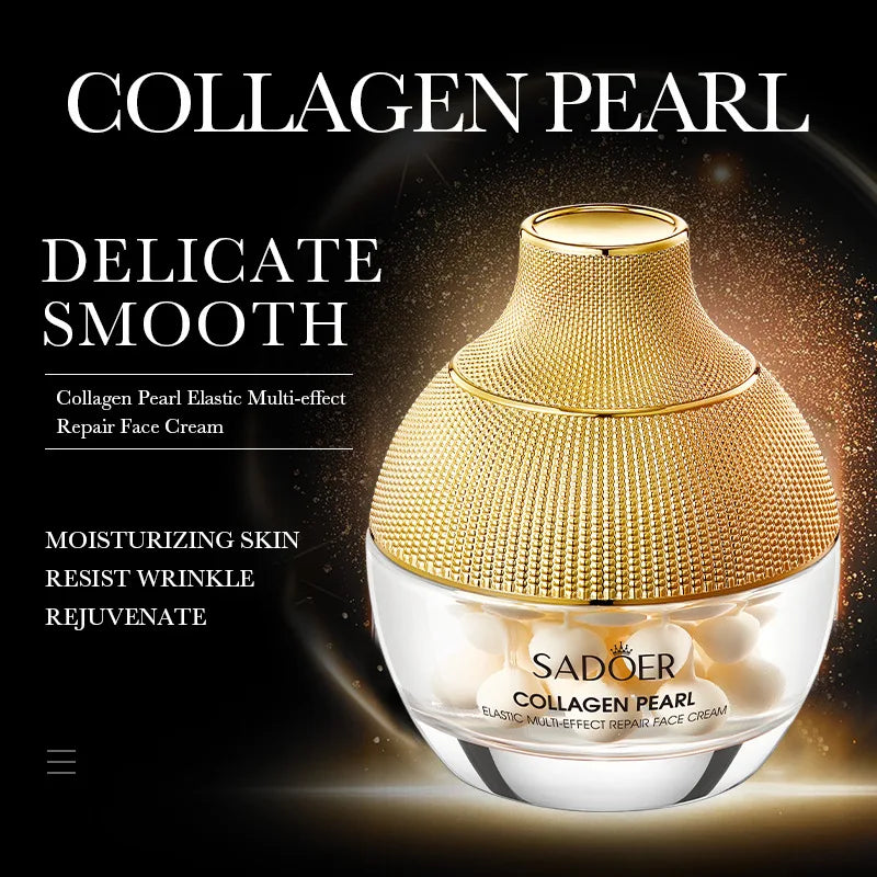 Pearl Cream Collagen Moisturizing Face Cream Nourishing Brightening Firming Lifting Beauty Skin Care Products