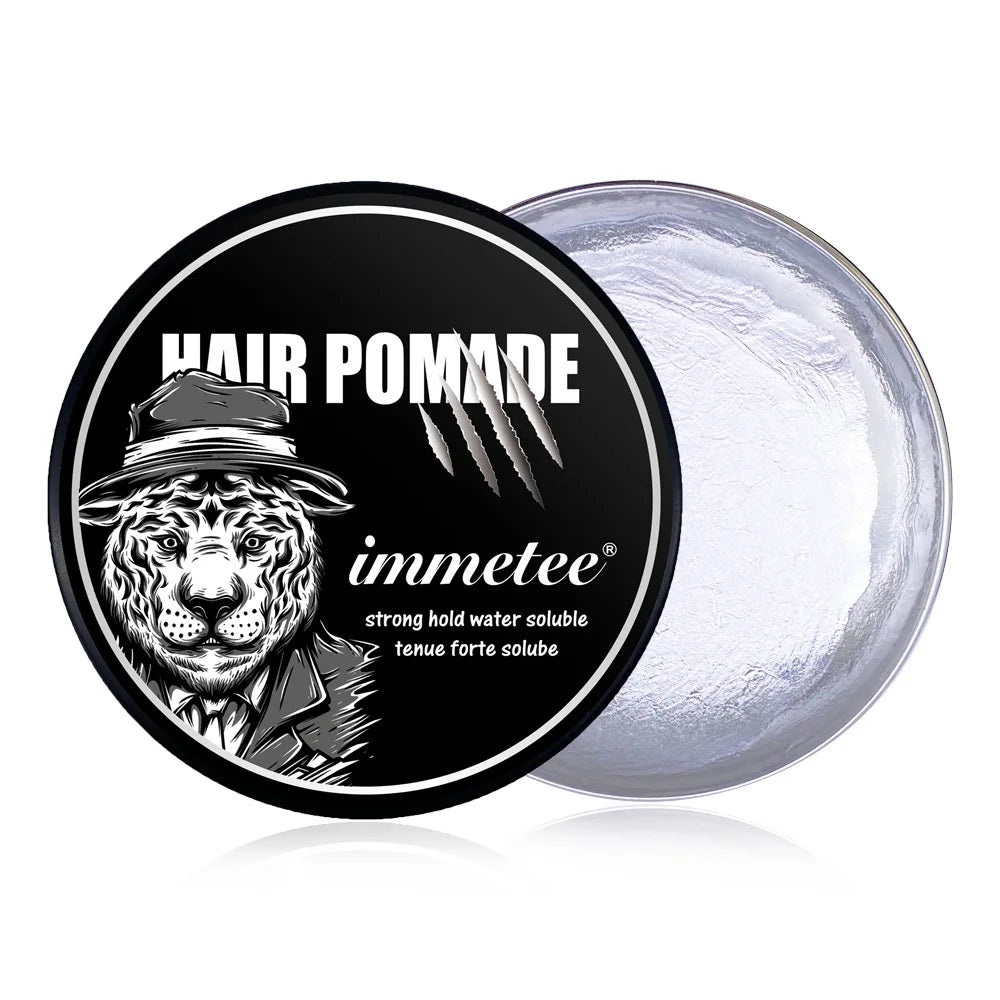 Men's Perfumed Hair Wax | Strong Hold Edge Control Natural Volume | Water-Based Non-Greasy Frizz-Free | Flyaway Hair Styling Cre