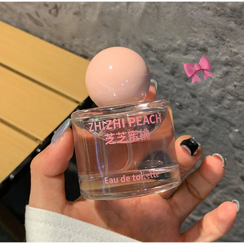 Citrus Peach Fruity Perfume Spray,Clean Fresh Women Scent,Orange Blossom/Lily/Iris/Vetiver/Lemon/Musk Light Fragrance Mist