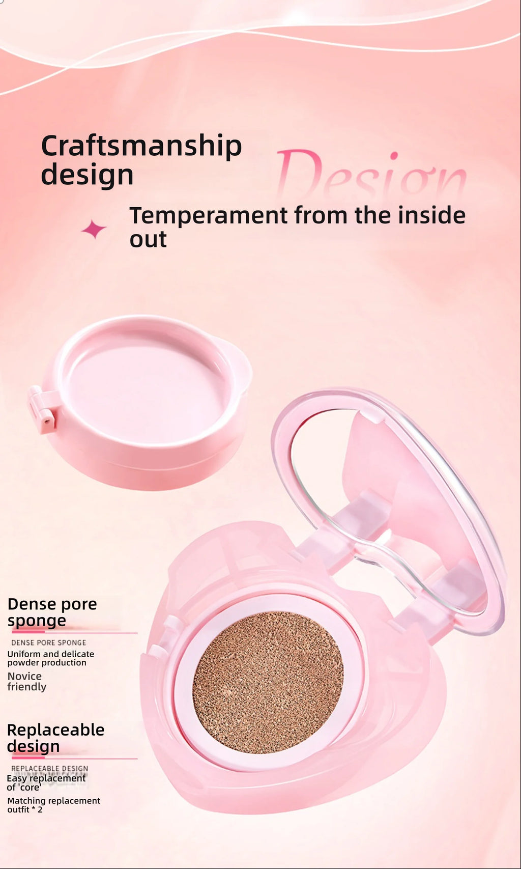 Life Girls Dewy Cushion Foundation 2025 ✦ Milky Hydrating Concealer & Skin Brightener ✦ Transfer-Proof, Buildable Coverage for G