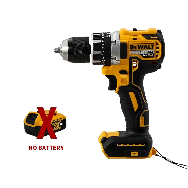 Dewalt DCD796 Wireless Brushless Impact Drill Power Tool 20V Battery Lightweight LED Light Electric Drilling tool