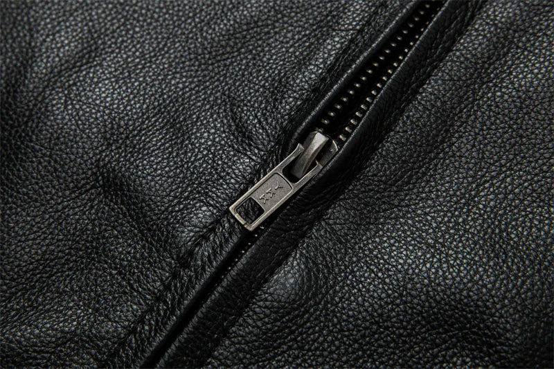Motorcycle Leather Jacket Off-road Motorcycle Racing Anti Fall And Windproof Riding Jacket Men's Casual Leather Jacket