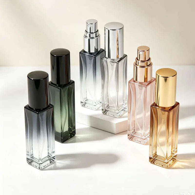 3pcs 5/10ml High Quality Perfume Spray Bottle Portable Empty Glass Cosmetic Atomizer Spray Container Travel Refillable Bottles