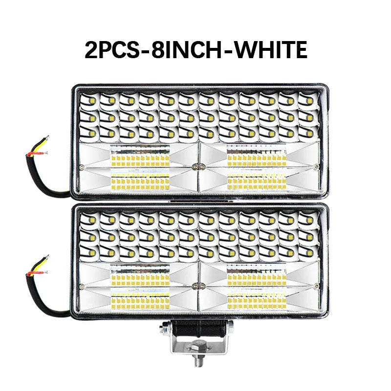 8 Inch Truck Led Spotlight Off-road Light Bar 300w LED Spotlight Fog Light Waterproof Led Car Light Motorcycle Off-road Lights