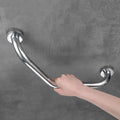 1pc Bathroom Grab Bar Stainless Steel Durable Shower Bathtub Arc Handle Grip Bathroom Toilet Elderly Disabled Safe Facility Help