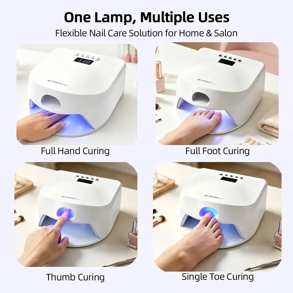 57LEDS UV Light For Gel Nails Smart Automatic Sensing Nail Dryer Fast Cure All Gel Polish Professional Manicure Pedicure Tools