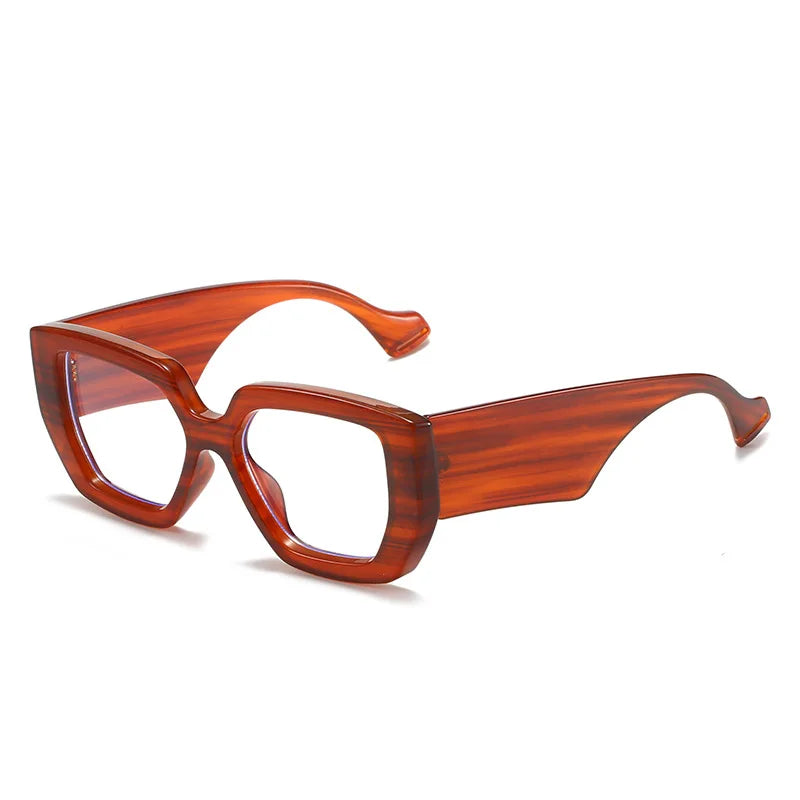 Square Reading Glasses For Women Optical Lens Prescription Men's Eyeglasses Big Thick Frames Presbyopic Eyewear Trendy