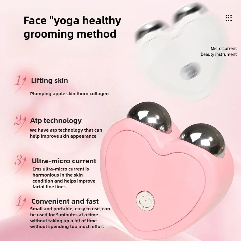 New 3D Microcurrent Face Lifting Massager Skin Tightening Rejuvenation Beauty Charging Facial Anti Wrinkle Skin Care Beauty Tool