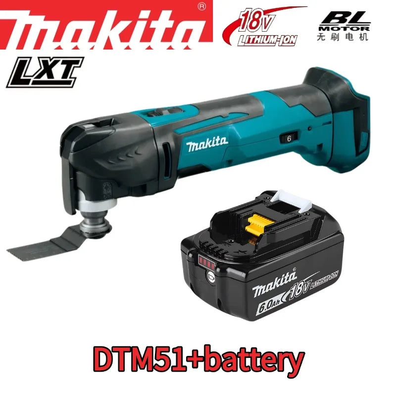 Makita DTM51 Cordless Grinding Machine, Edge Trimming Machine, Brushless Grooving Machine, Electric Shovel, Makita 18V Battery