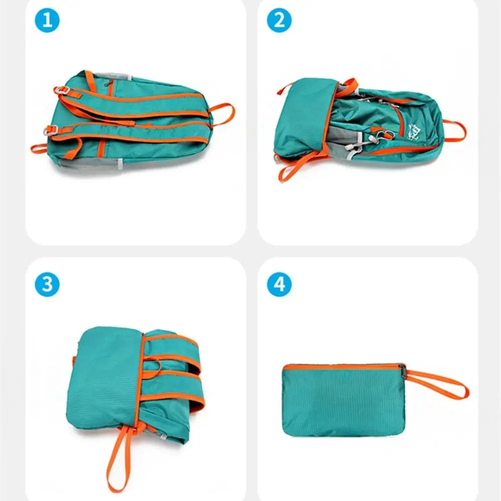 Large Capacity Foldable Backpack Folding Waterproof Outdoor Mountain Bag Travel Storage Bags Sports Knapsack Climb Bag Outdoor