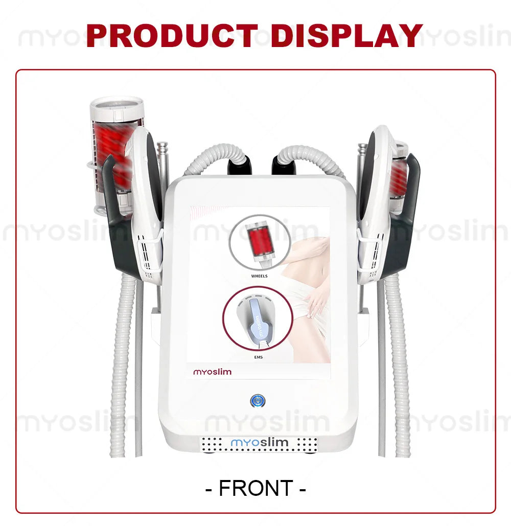 EMS RF 6500W 2 in 1 Body Sculpting Machine Electromagnetic Roller Massage Slimming Contouring Muscle Toning Salon Spa Home Use