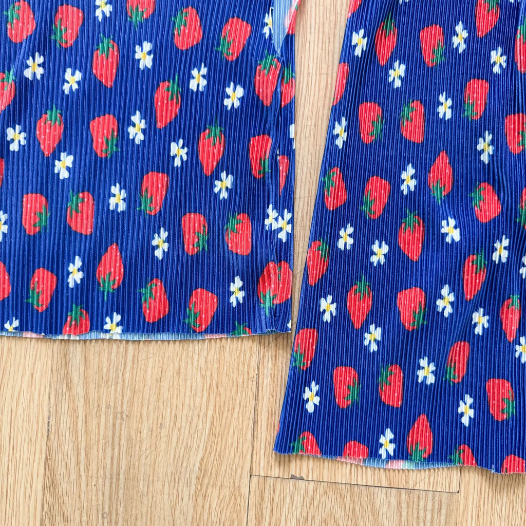2026 New Infants Kids Matching Clothing Set Cartoon Print Pleated 2 Pieces Suit Tank Top Trousers Soft Loose Streetwear Homewear