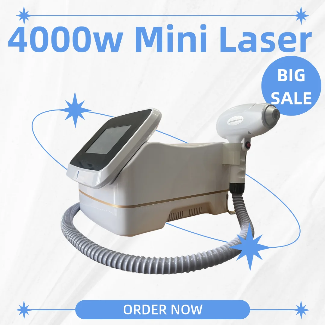 Mini Ice Platinum Epilator 808nm Diode Laser Hair Removal 4000w Depilator Machine Home Skin Rejuvenation Hair Removal Top Choice