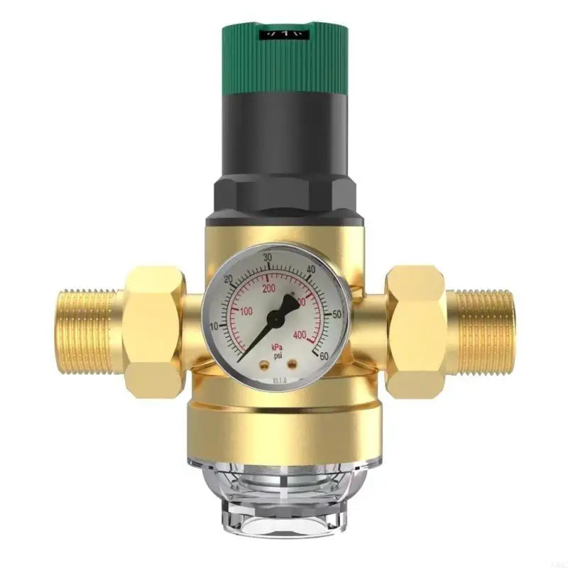 DN15/DN20 Adjustable Pressure Reducing Valves With Gauge and Screen Filter