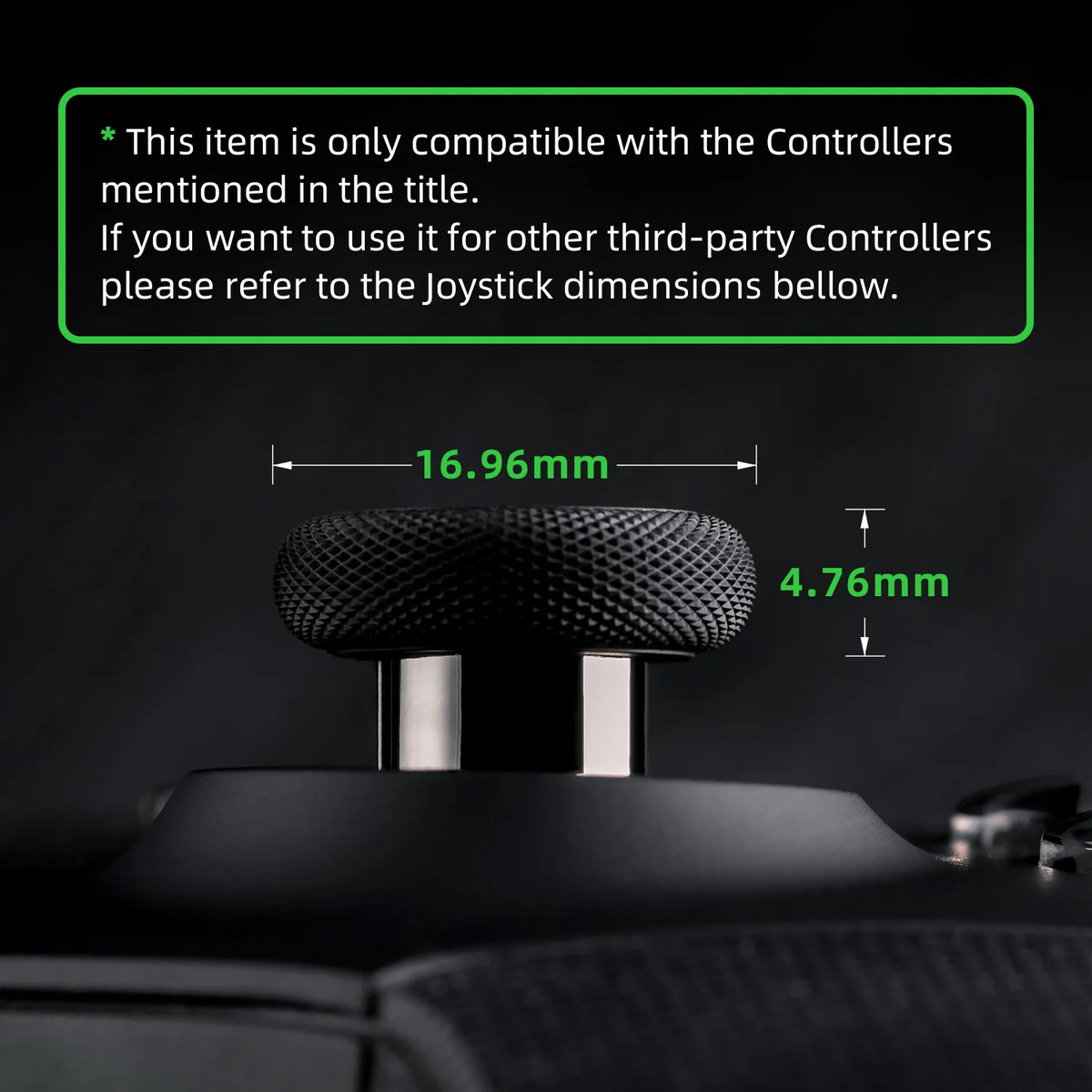 Skull & Co. Joystick Cap Thumb Grip Set FPS CQC Thumbstick Cover for ROG XBOX Ally X and Xbox Controller