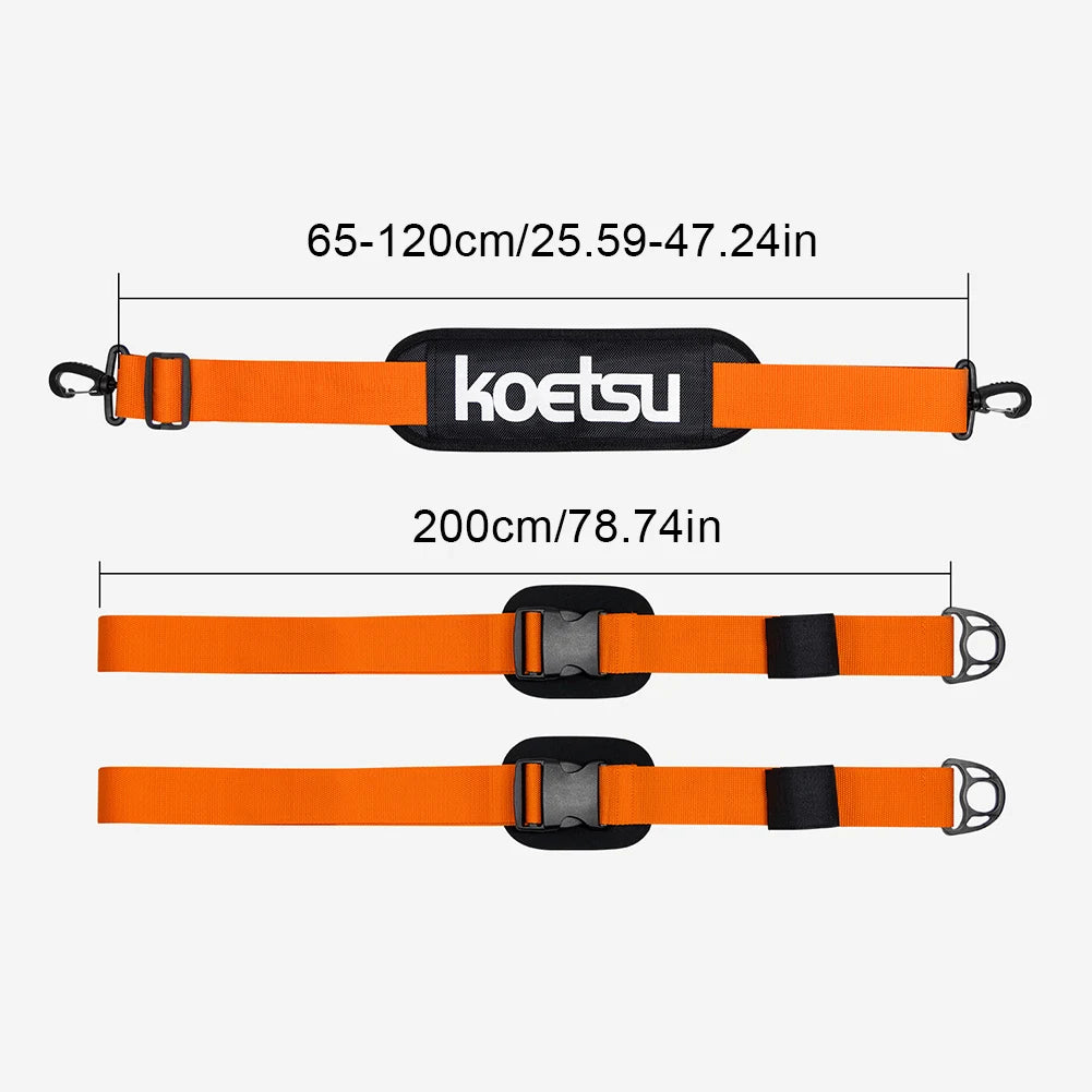 Surfboard Shoulder Strap Adjustable Stand Up Surf Paddle Board Strap Sups Board Carrier Accessories Portable Paddle Board Sling