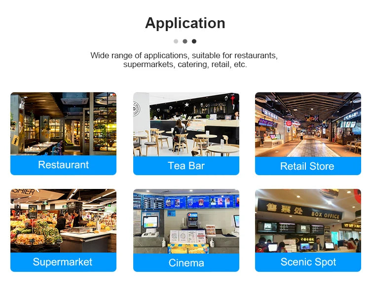 Multilingual Android Based Vfd Customer Support Pos Cash Register Machine Digital Signage Display Modern For Sdlpos