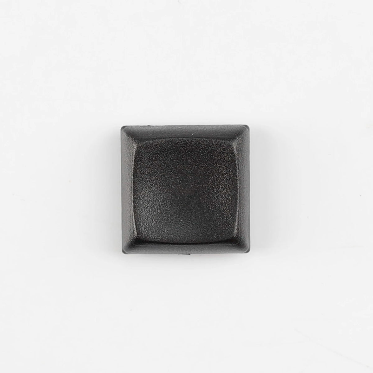 YMDK Square Round 1u Low Profile Blank Black White Keycaps PBT Material DIY for 1350 Switches Mechanical Keyboard