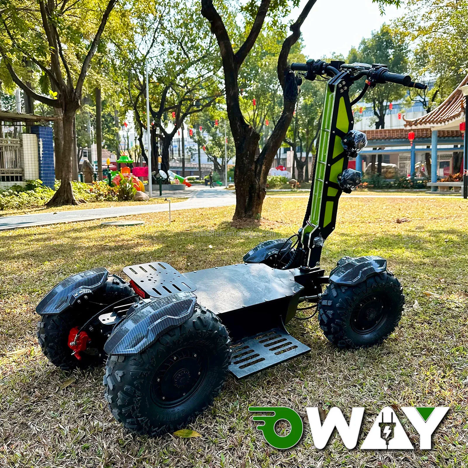 2025 NEW E Scooter 60V 52 Ah High Power Wattage Off-road Scooter 4WD Adults Toy Electric Quad Bike 4x4 Electric Quad Bike