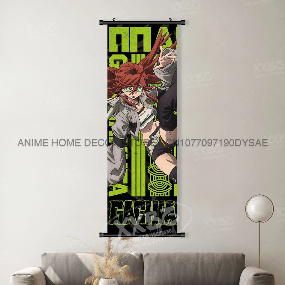Canvas Home Decoration Poster For Anime Gachiakuta Character Print Scrolls Pictures Wall Art Hanging Painting Bedside Background