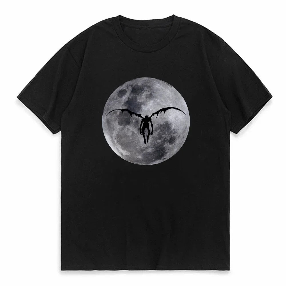 Men Kawaii Cartoon Summer Tops Misa Amane Graphic Tees Japanese Anime T-shirt Death Note T  Harajuku Unisex Pop Y2k Tshirt