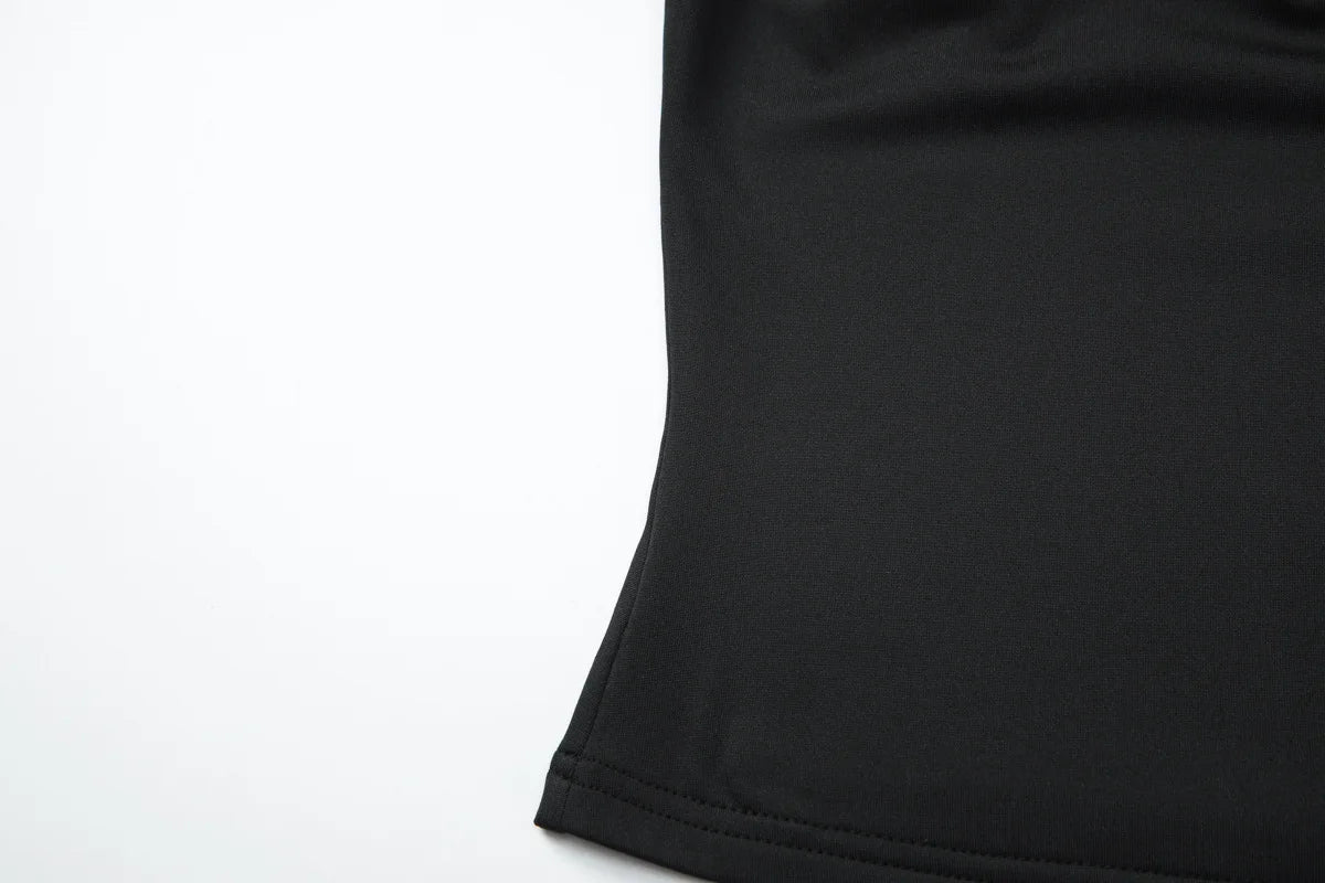 2026 Summer Fashion New Women's Retro Retro Hot Girl Tight Strap Top Hanging Neck Naked Back Sexy Vacation Beach Vest