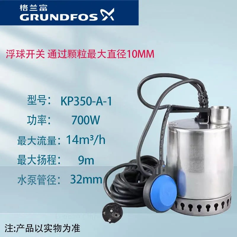 Imported Submersible Sewage Pump Unilift KP150/250/350 Stainless Steel Silent Pump