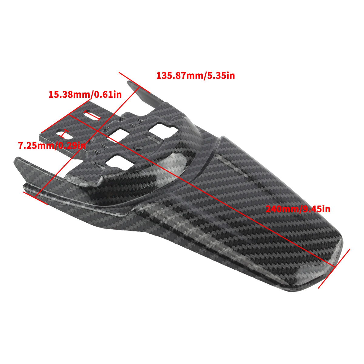 For Light Bee X & Light Bee S Front Rear Wheel Mudguards Fender For Segway X260 X160 Electric Motocross Refit Protective Parts