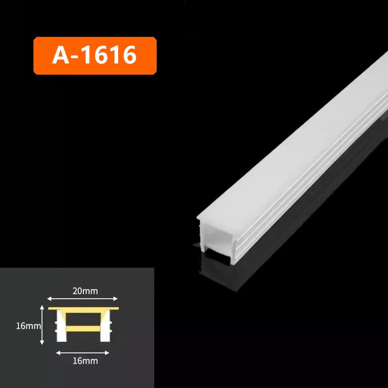 Led Neon Strip Rope Tube Waterproof Flexible Silicone Tape Diffuser for Ws2812 5050 Strip Light Home Atmosphere Decor Lighting