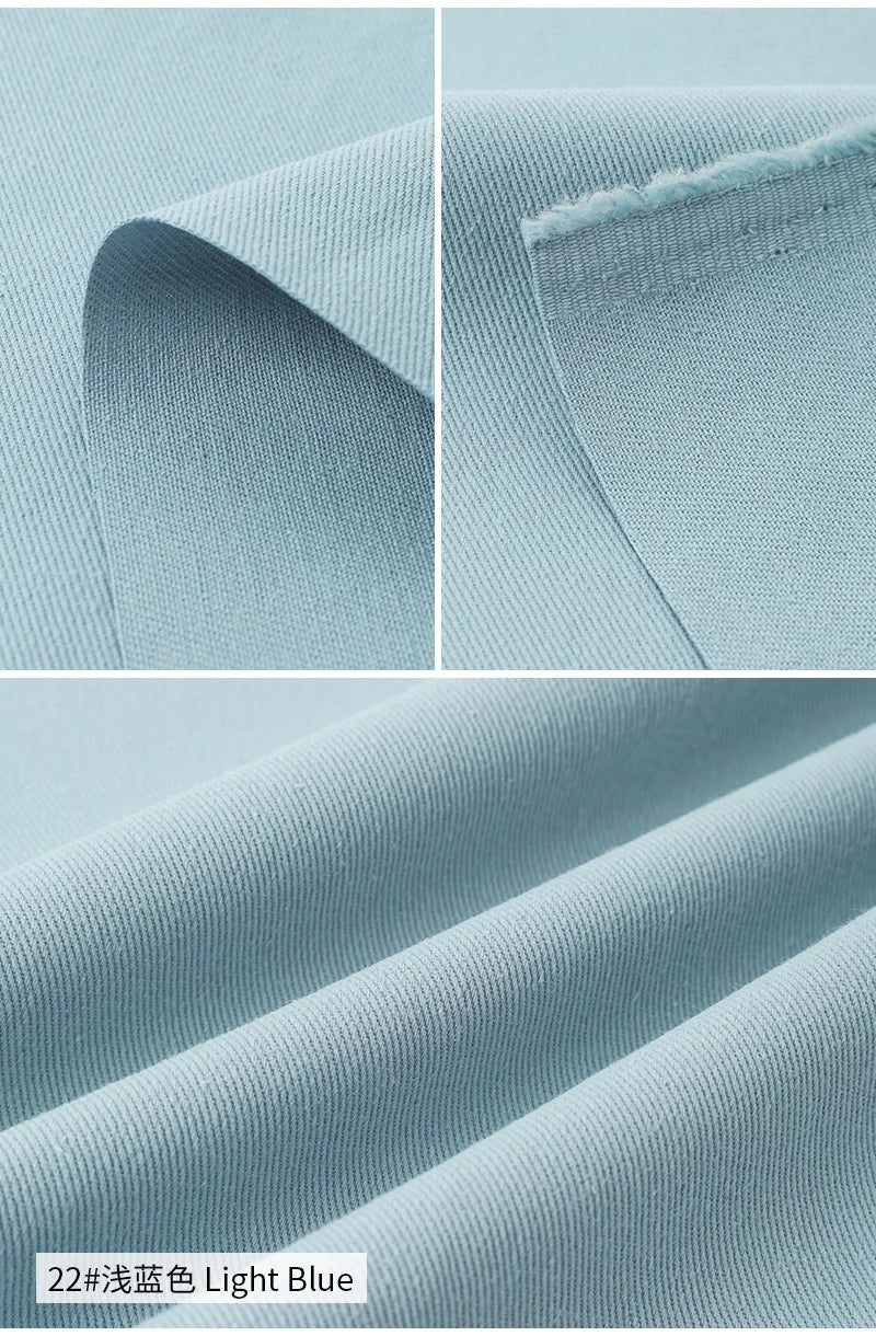 150x50cm Colorful Cotton Denim Fabric Thick Twill Jeans Material Sewing Pants Girl Kids Skirt Jacket Sofa Handmade Cloth Fabric